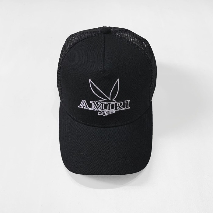 Amiri Various logo mesh cap