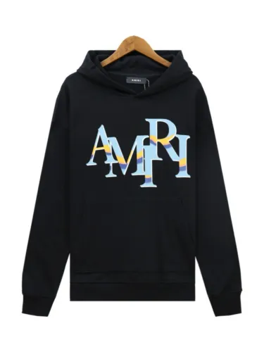 Gradient Letter Print Hoodie