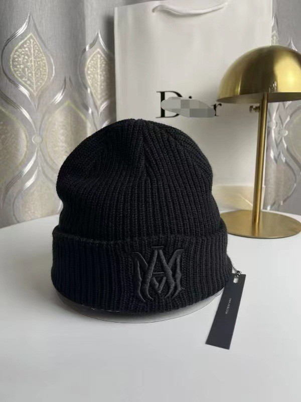 Amiri Street Trendy Embroidered knitted cap 19 styles