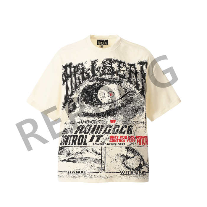 Hellstar Studio Eye of the Abyss All-over Print Tee 2 colors
