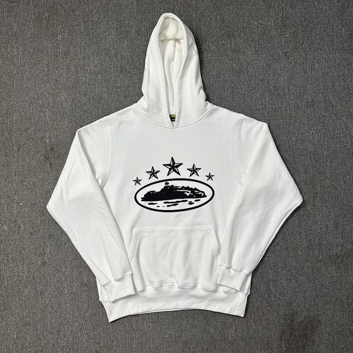 Corteiz Q Star Island Print Hoodie 5 colors