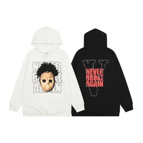 Masked man print hoodie