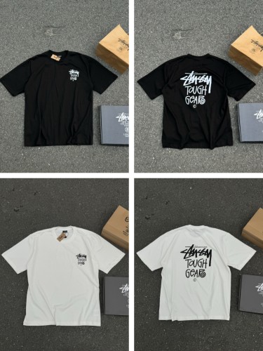 STU Graffiti Letter Slogan Tee 2 colors