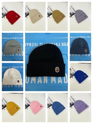 Ape Head Classic Embroidered Labeled Cold Beanie 18 colors