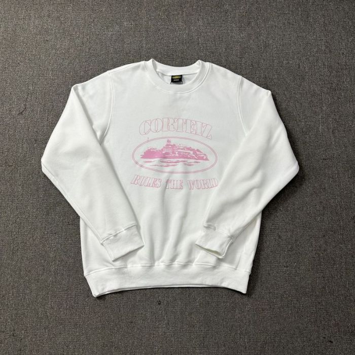 Corteiz Sailboat Letter Print Loose Sweatshirt 12 colors