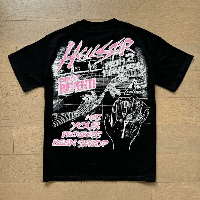Hellstar Studio Functional Boy Letter Print Tee