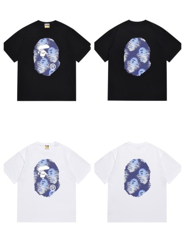 Ape Blue Storm Reversible Print Tee 2 colors