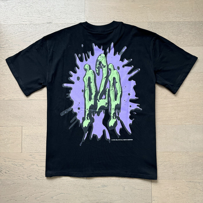 Hellstar Studio Monster Portrait Graffiti Letter Print Tee