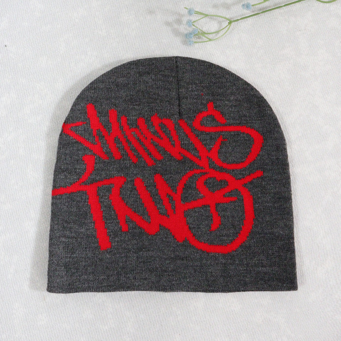 Monogrammed Logo Jacquard Warm Knit beanie 8 colors