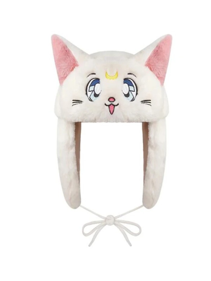 Thickened cartoon animal ear protection cold beanie 51 colors