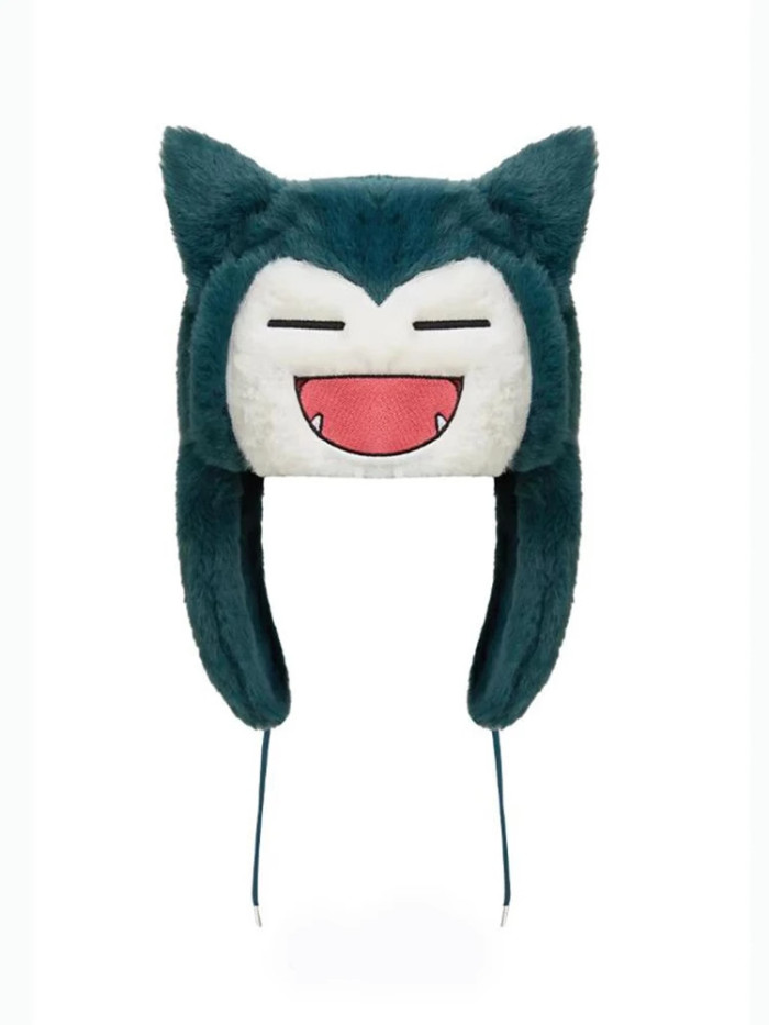 Thickened cartoon animal ear protection cold beanie 51 colors