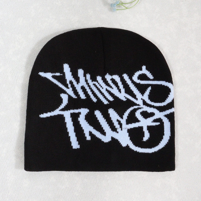 Monogrammed Logo Jacquard Warm Knit beanie 8 colors