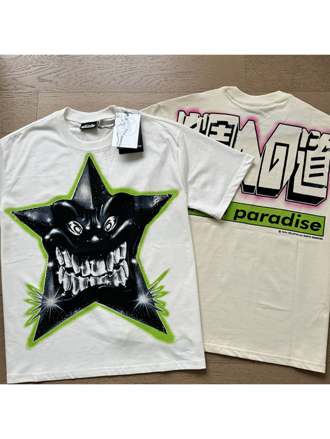 Hellstar Studio Monster Pentagram Print Tee 2 colors
