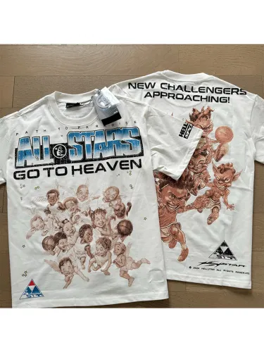 Bunch of little angels back devil print Tee