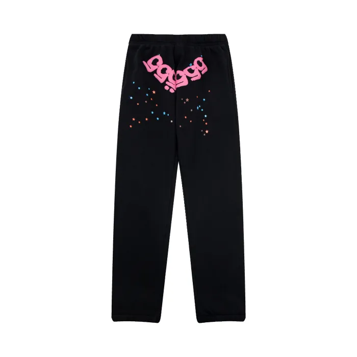 Young Thug Sp5der-Pink number red pants
