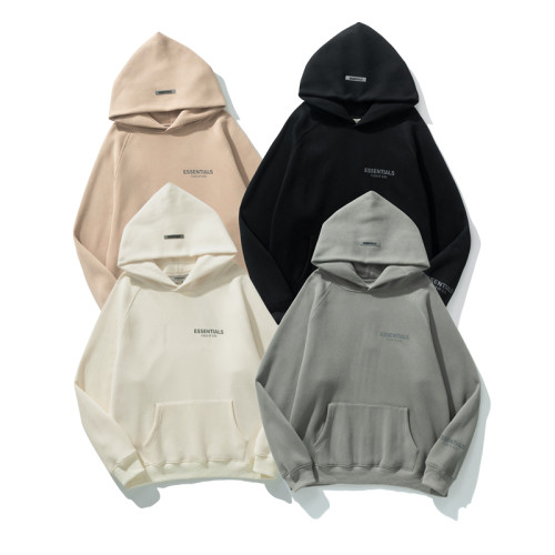 Fear of God Essentials pure color pullover hoodie 4 colors