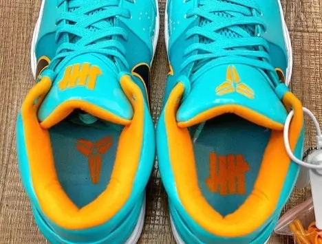 N KOBE 4 x UNDEFEATED SAN ANTONIO SPURS