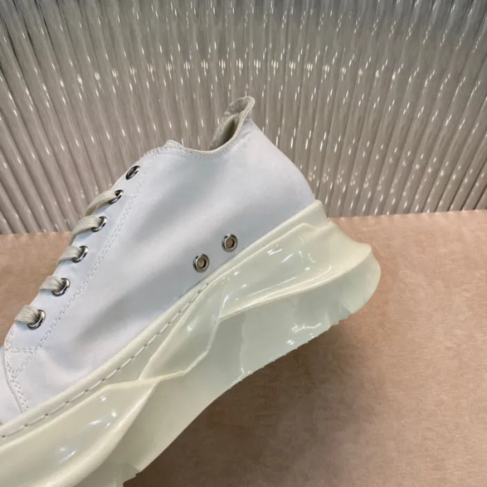 Rick 0wens Low-Top Sneakers - All White