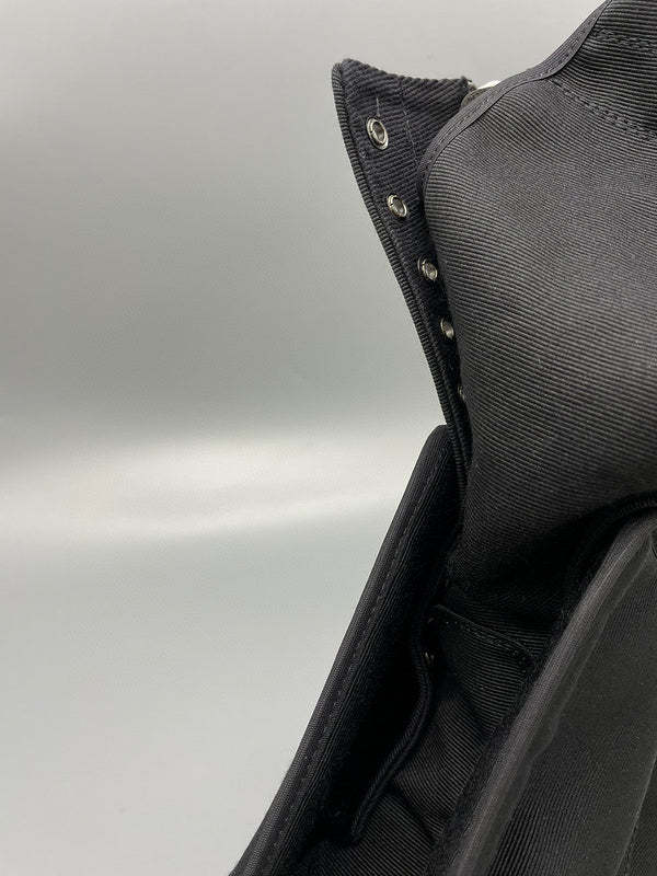 Rick 0wens Black High-Top Canvas Boots