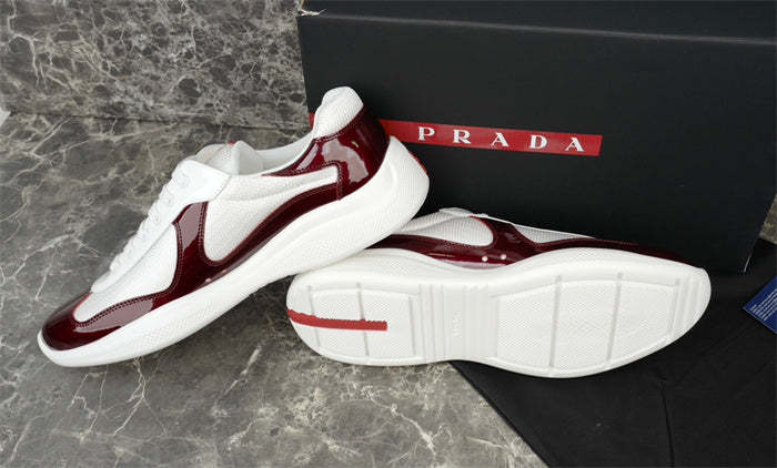 PR@D@ AMERICA'S CUP BURGUNDY WHITE