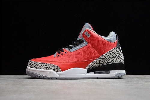AIR JORD@N 3 RETRO SE UNITE FIRE RED/FIRE RED/CEMENT GREY/BLACK