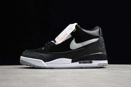 AIR JORD@N 3 TINKER BLACK/CEMENT GREY-METALLIC GOLD