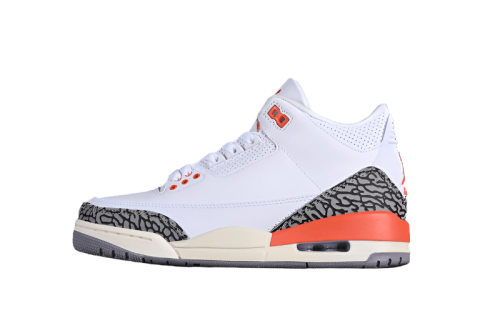 AIR JORD@N 3 RETRO GEORGIA PEACH WHITE/COSMIC CLAY/SAIL/CEMENT GREY/ANTHRACITE
