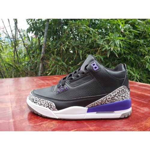 JORD@N 3 RETRO x BLACK COURT PURPLE