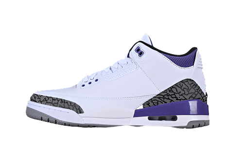 AIR JORD@N 3 PINE GREEN WHITE/BLACK/GREY/PURPLE