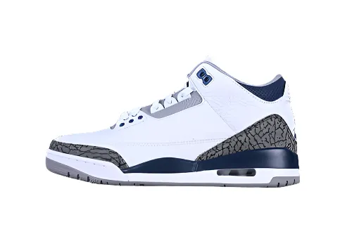 AIR JORD@N 3 RETRO MIDNIGHT NAVY WHITE/BLACK/GREY/BLUE
