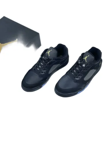 Air Jordan 5 Low Black Metallic