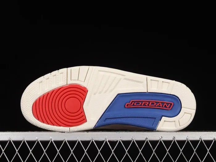 AIR JORD@N 3 RETRO GS INTERNATIONAL FLIGHT SAIL/SPORT ROYAL-FIRE RED