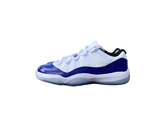 AIR JORD@N 11 LOW PURPLE CONCORD WHITE/BLACK-CONCORD