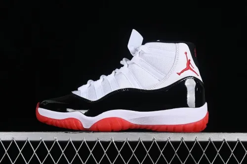 AIR JORD@N 11 RETRO BLACK/WHITE/RED