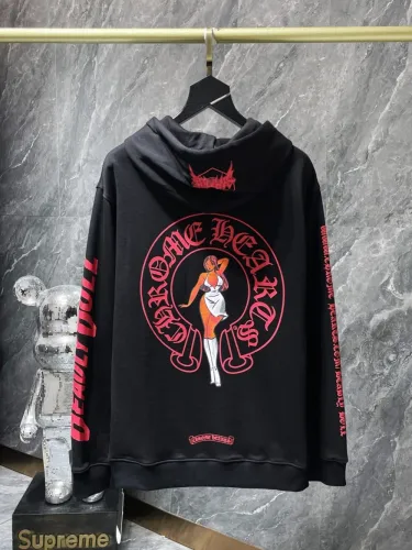 Red Horseshoe Spice Girls Print Hoodie