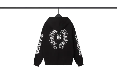 Horseshoe Sanskrit Letter Print Sweatshirt 2 colors
