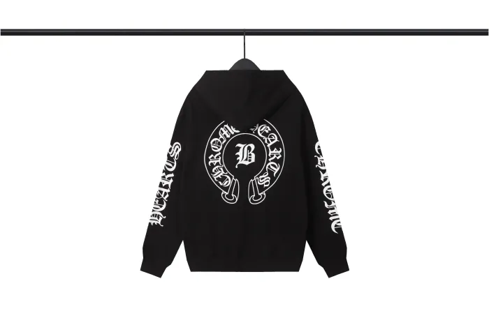 Horseshoe Sanskrit Letter Print Sweatshirt 2 colors