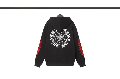Red Handmade Embroidered Sweatshirt 2 colors