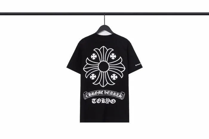 Cross Printed Loose tee 2 colors
