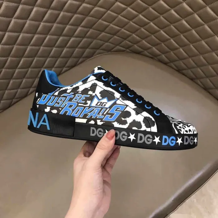 DOLCE    G@BB@N@ PORTOFINO JUNGLE SPORT SNEAKERS   DG90