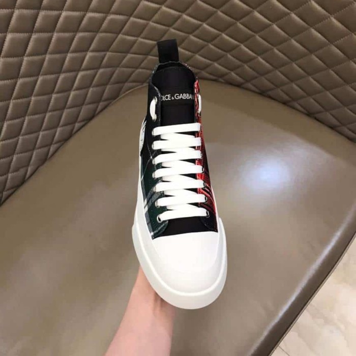 DOLCE AND  G@BB@N@ PORTOFINO LIGHT MID-TOP SNEAKERS    DG108