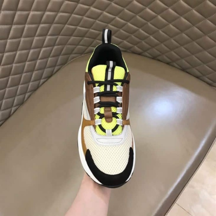 B22 SNEAKER TECHNICAL MESH WITH AND CALFSKIN   CD104
