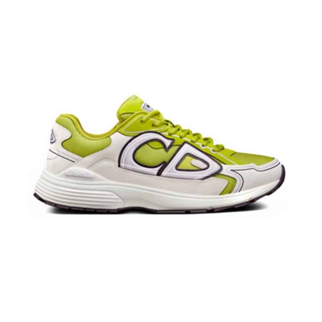 D1OR B30 SNEAKER YELLOW MESH AND WHITE TECHNICAL FABRIC   CD87