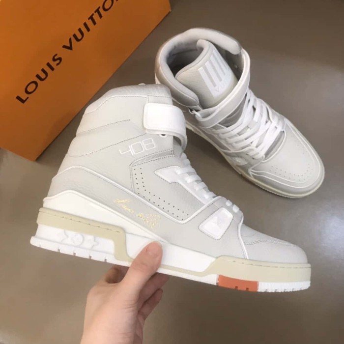LOU1S VU1TTON MID -TOP TRAINER   LV164