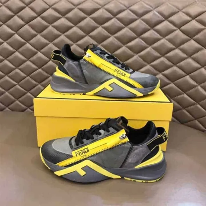 FEND1 CHUNKY LACE-UP TRAINERS   FD21