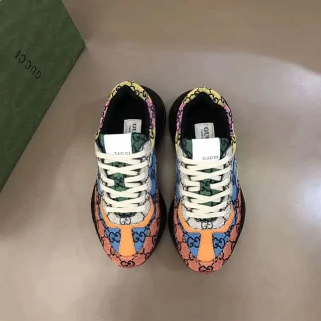 Men s Rhyton GG Multicolor sneaker   GC93