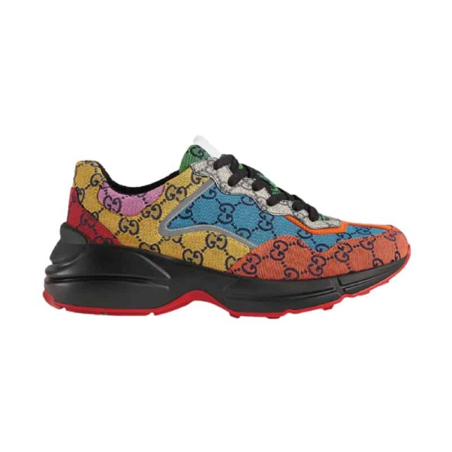 Men s Rhyton GG Multicolor sneaker   GC93