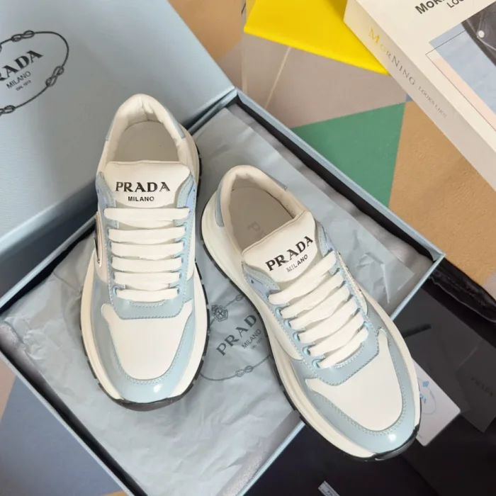 PR@DA@ PRAX 01 RE-NYLON SNEAKERS   PRD068