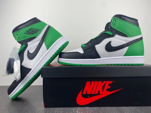 Air Jord@n 1 High  Lucky Green