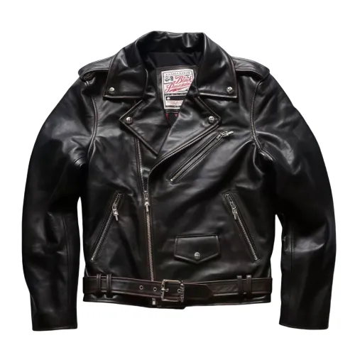Suit Lapel Leather Jacket